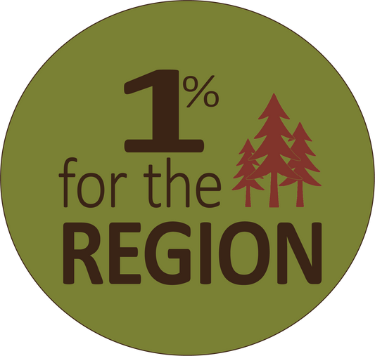 1% for the Region Sticker