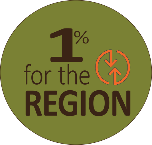 1% for the Region Sticker