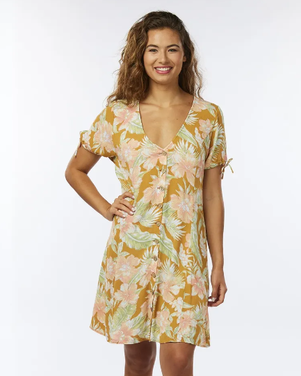 Rip Curl Always Summer Button Through Dress