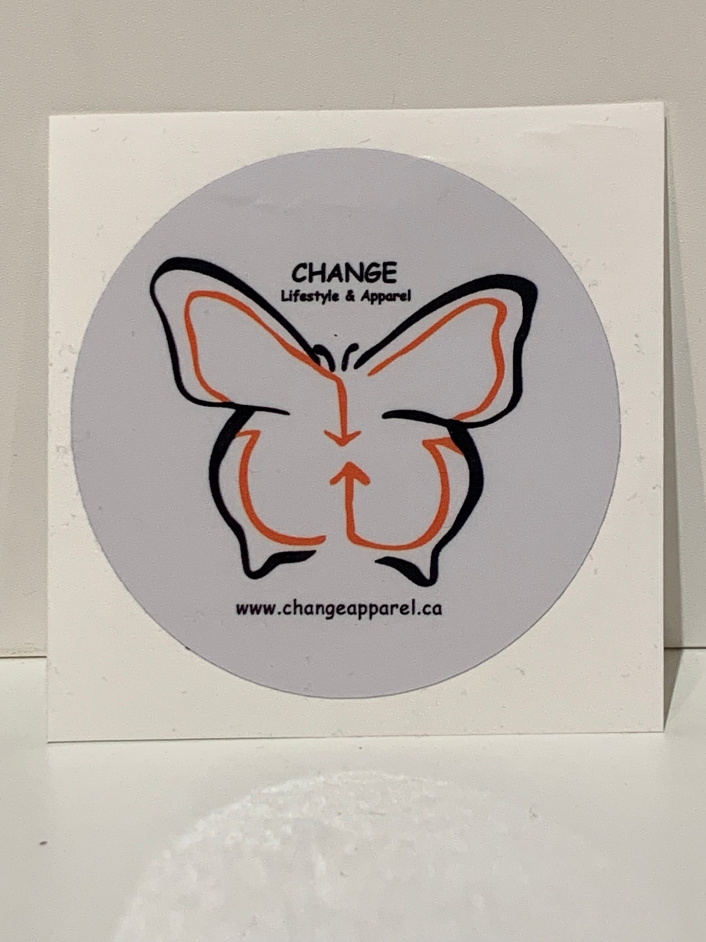 CHANGE Lifestyle & Apparel Stickers
