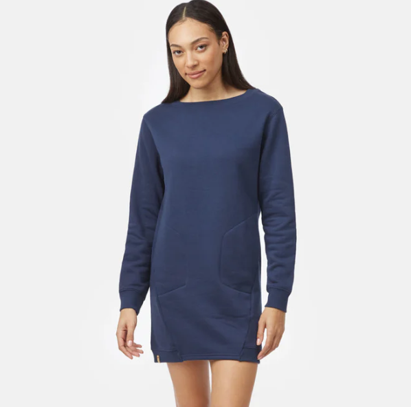 Tentree Fleece Crew Dress