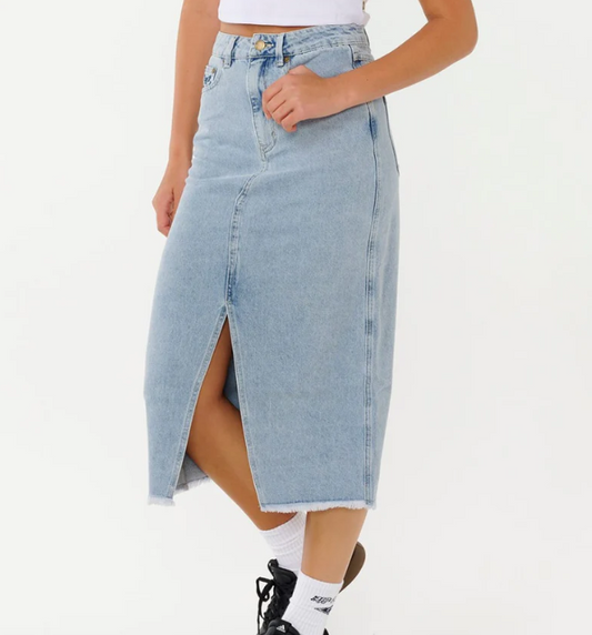 Rip Curl The Search Denim Skirt