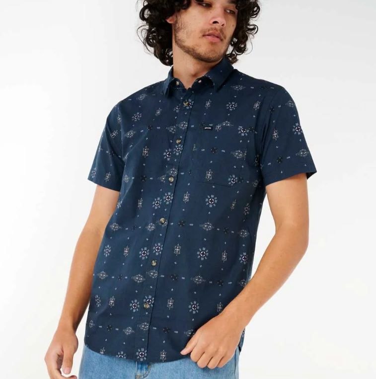 Rip Curl Diamond Micro Short Sleeve Shirt