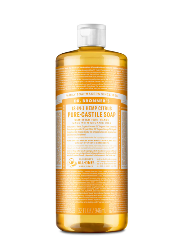 Dr. Bronner's 18-1 Pure Castile Soap