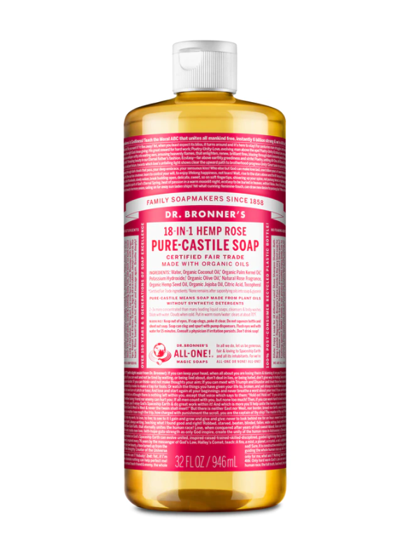 Dr. Bronner's 18-1 Pure Castile Soap