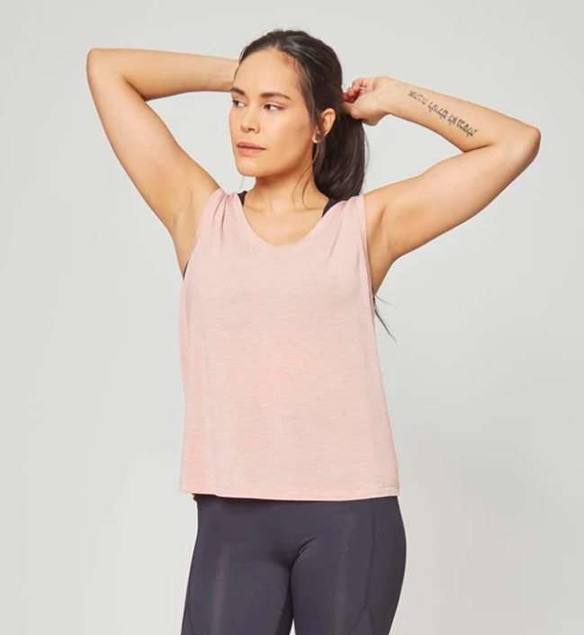 MPG Sport Exalt Tencel™ Modal Sleeveless V-Neck Top