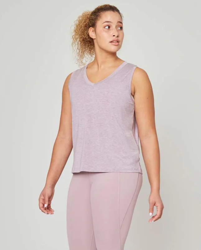 MPG Sport Exalt Tencel™ Modal Sleeveless V-Neck Top