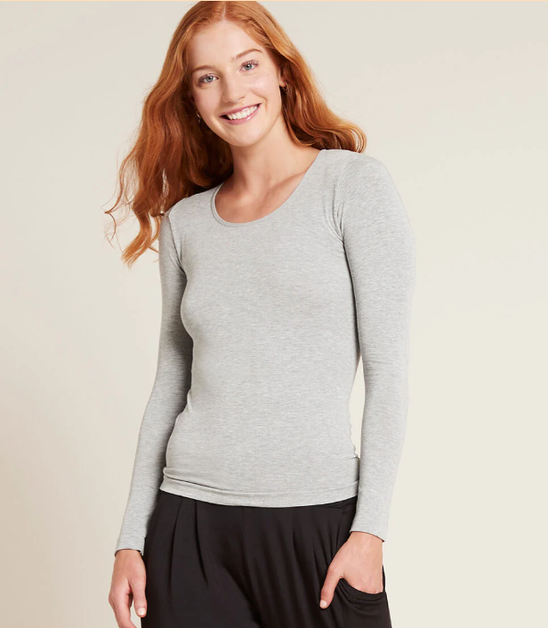 Boody Long Sleeve Crew Neck T Shirt