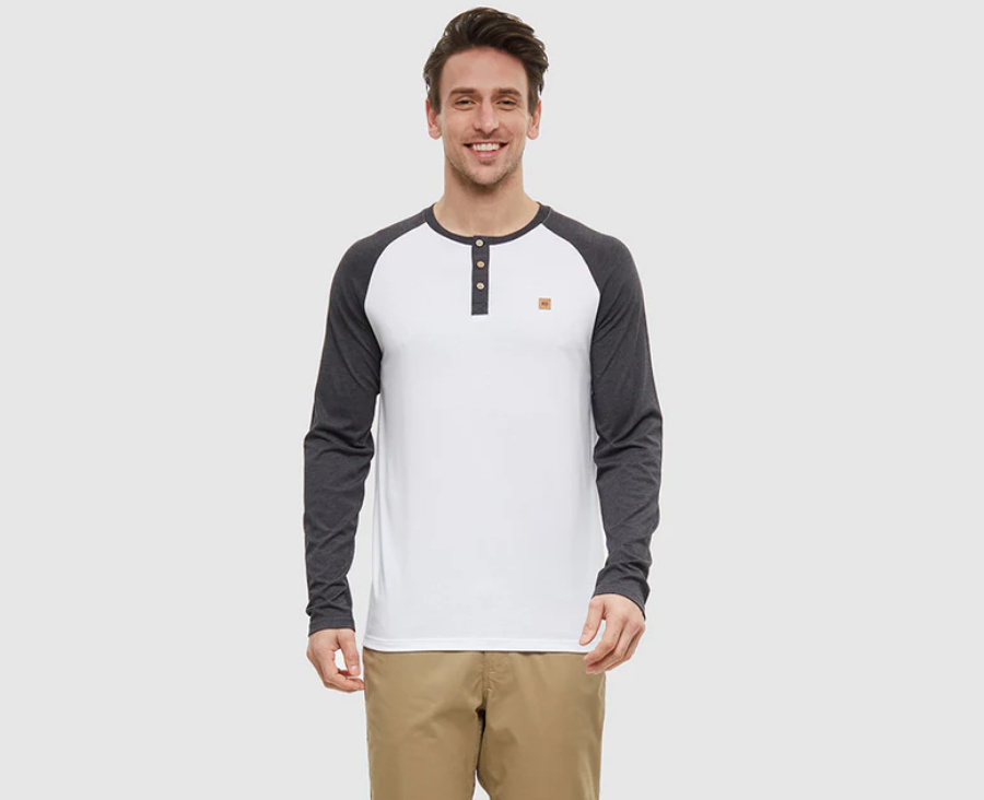 Tentree Treeblend Classic Henley Longsleeve
