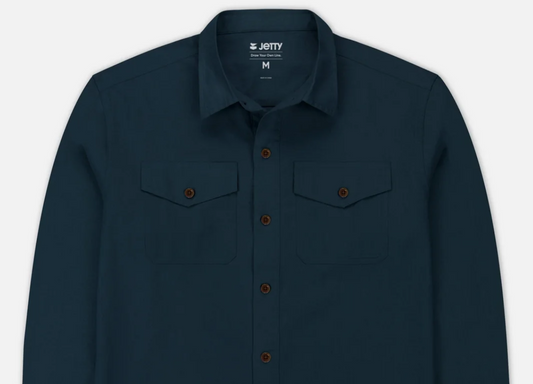 Jetty Supply Noah Long Sleeved Linen Shirt