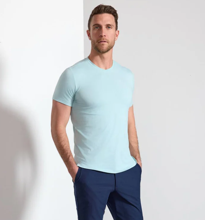 MPG Sport Pima V Neck T Shirt – CHANGE Lifestyle Apparel