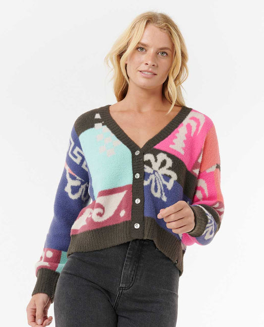 Rip Curl Keepsakes Jacquard Cardigan
