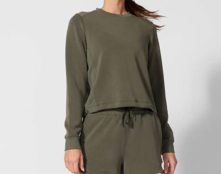 MPG Sport Serene Side Slit Pullover