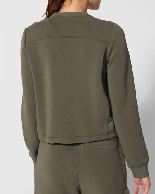 MPG Sport Serene Side Slit Pullover