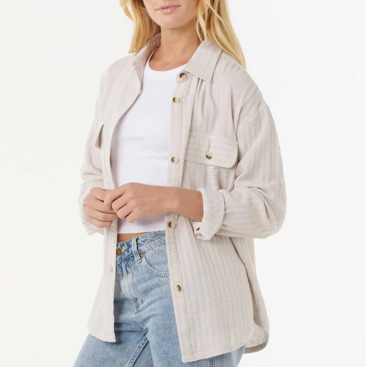 Rip Curl Oceanic Textured Shacket