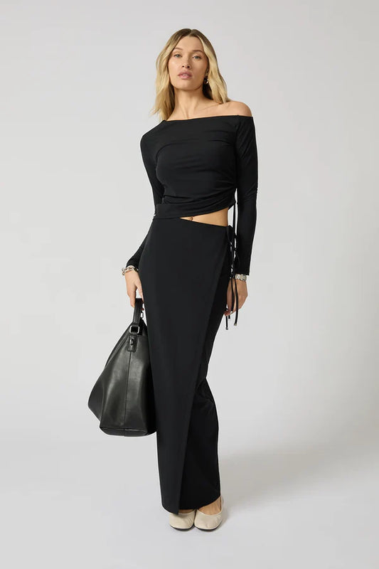 MPG Sport Cloud Fitted Wrap Skirt