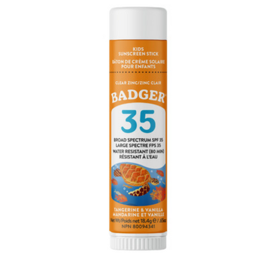 Badger Balm kids Mineral Sunscreen Stick SPF 35