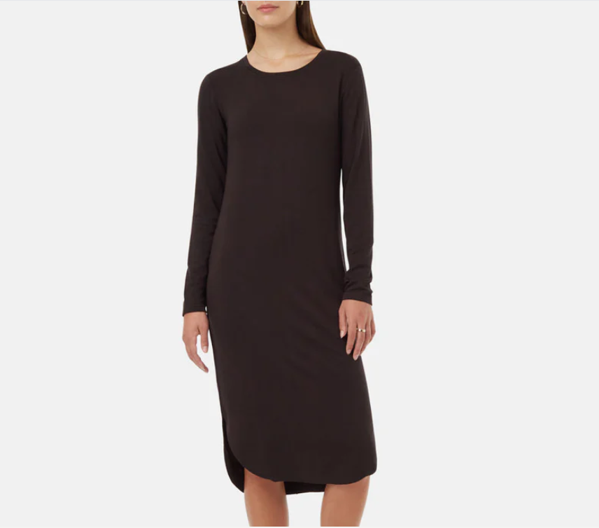 tentree Soft EcoTerry Shirttail Dress