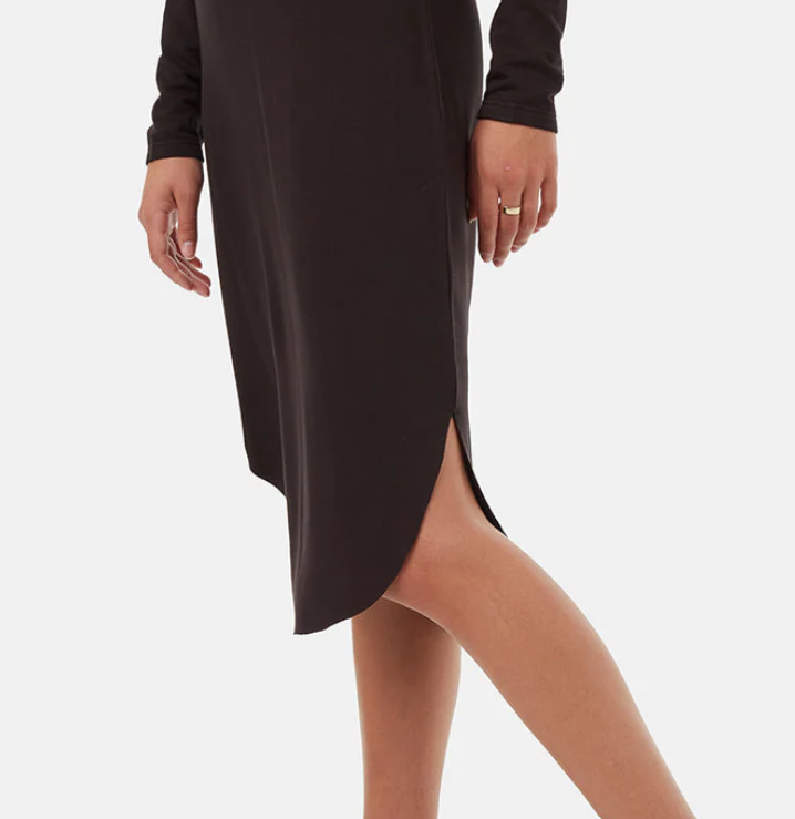 tentree Soft EcoTerry Shirttail Dress