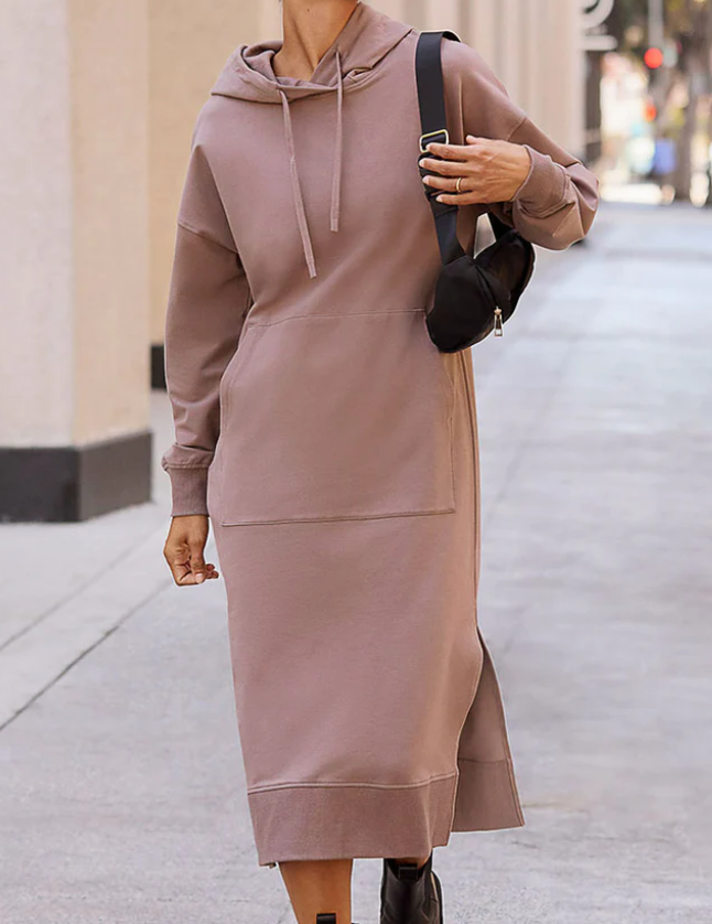 MPG Sport Unwind Sweatshirt Maxi Dress