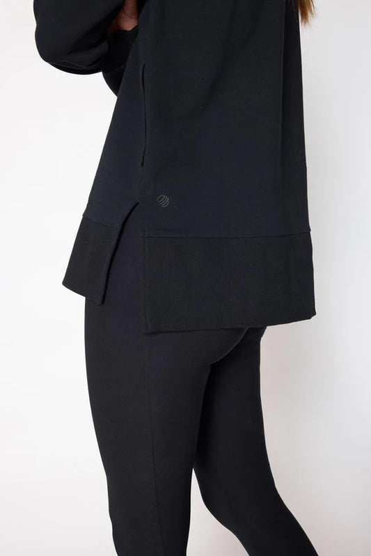 MPG Sport Unwind Button Front Relaxed Cardigan