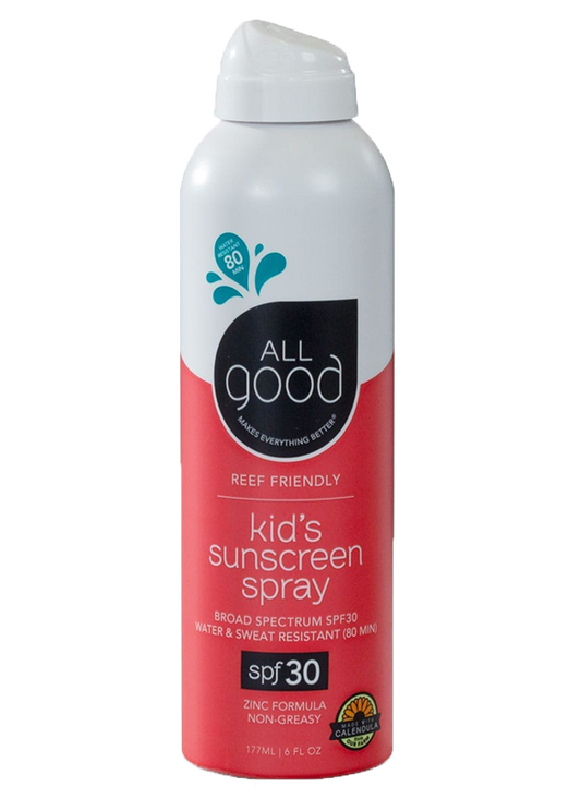 All Good Kids Mineral Sunscreen Spray SPF30