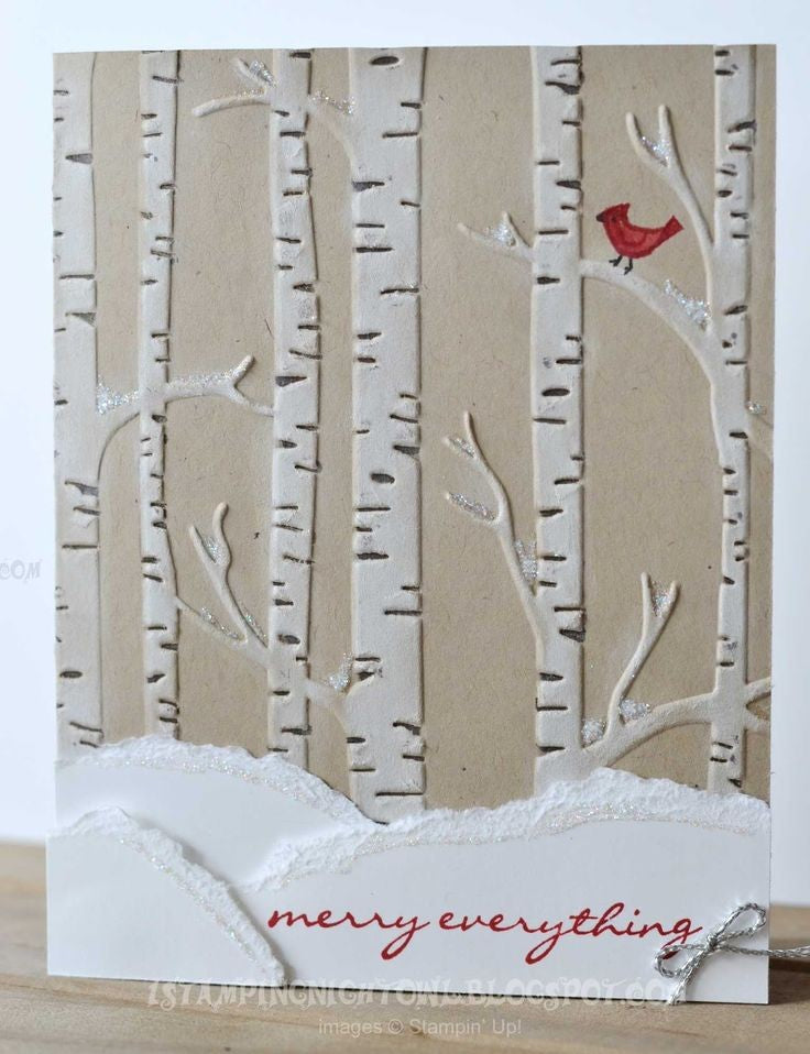 Christmas Card Crafting