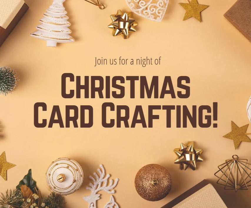 Christmas Card Crafting