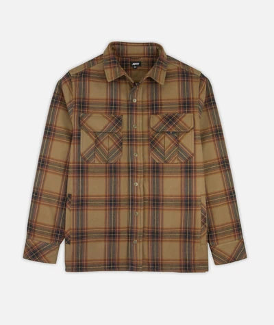 A checkered brown jacket 