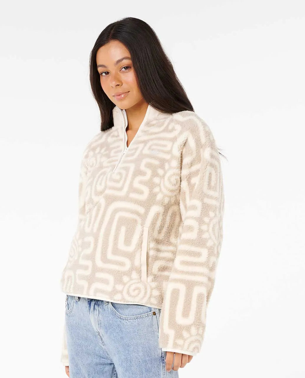 Rip Curl Sunset Luau 1/4 Zip Polar Fleece