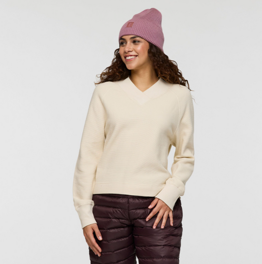 Cotopaxi Atajo Long Sleeve Waffle V Neck