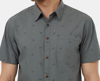 Tentree Bike Around Short Sleeve Shirt