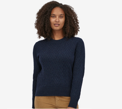 Patagonia Recycled Wool-Blend Crew Neck Sweater