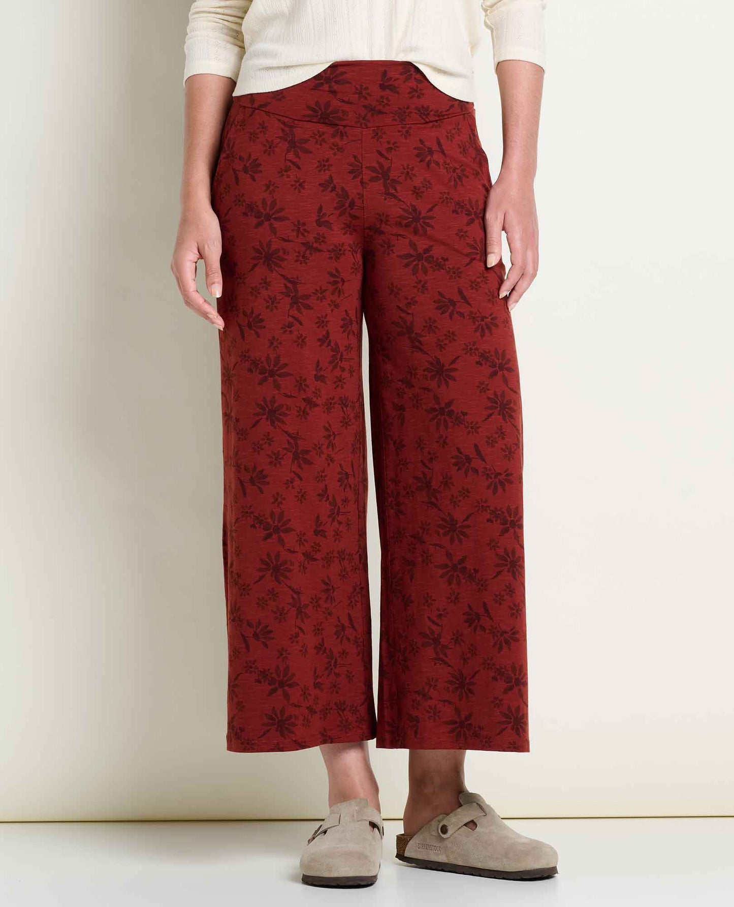 Toad & Co Chaka Wide Leg Crop Pant
