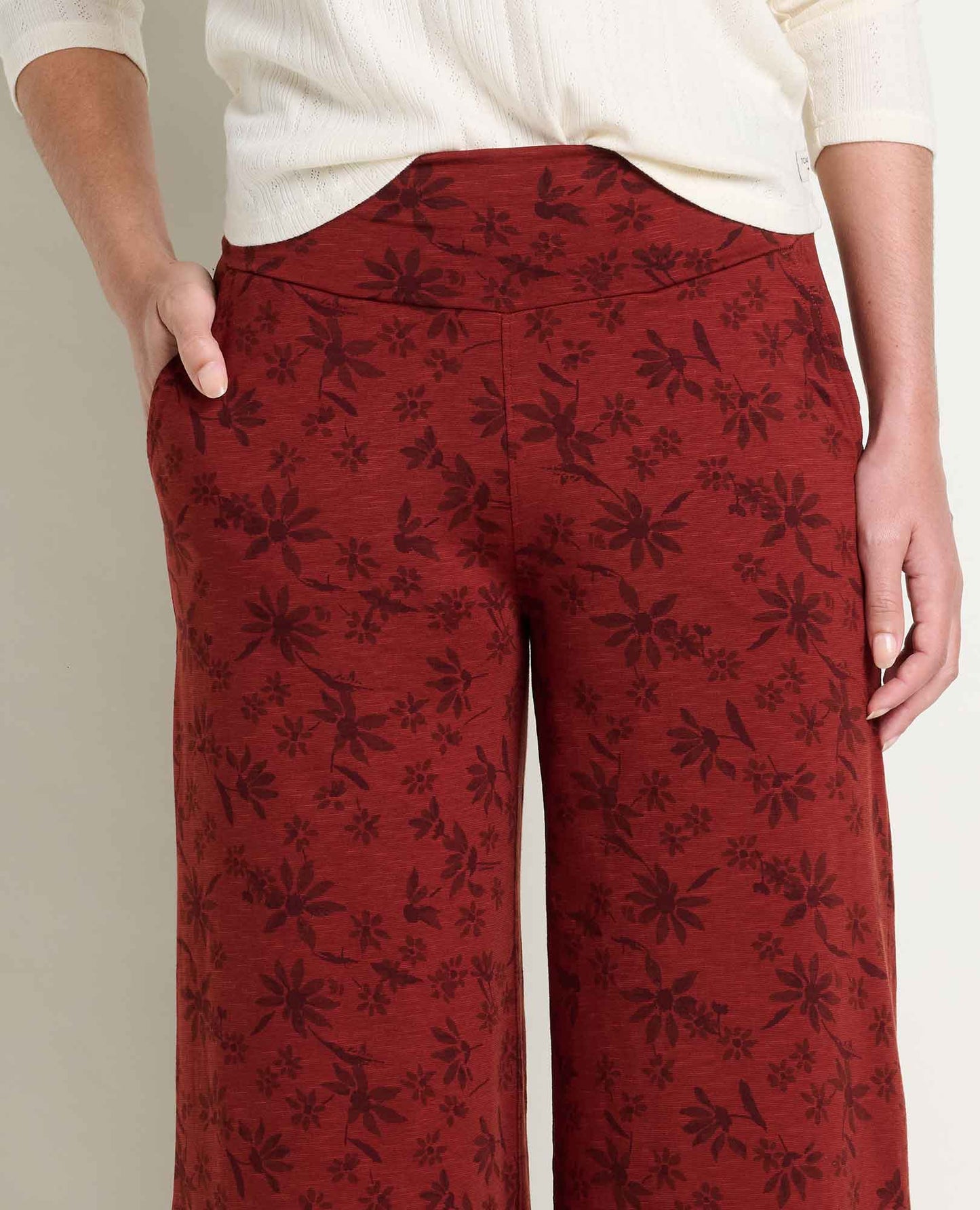 Toad & Co Chaka Wide Leg Crop Pant