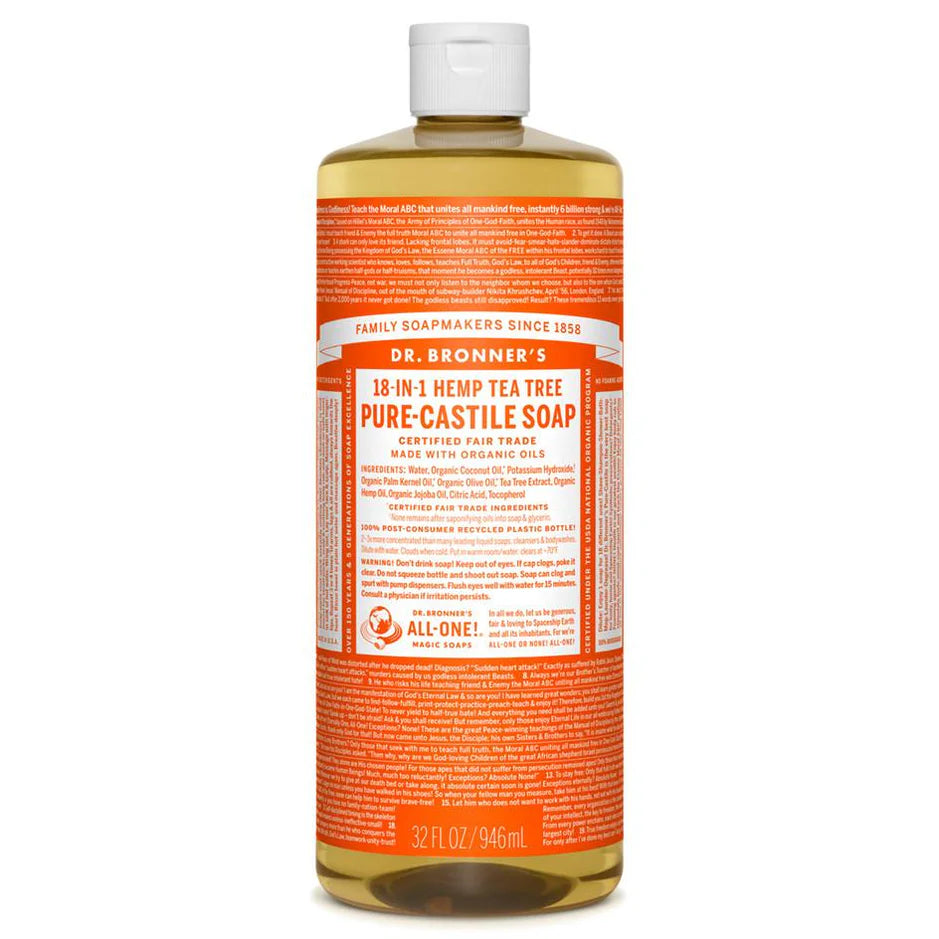 Dr. Bronner's 18-1 Pure Castile Soap