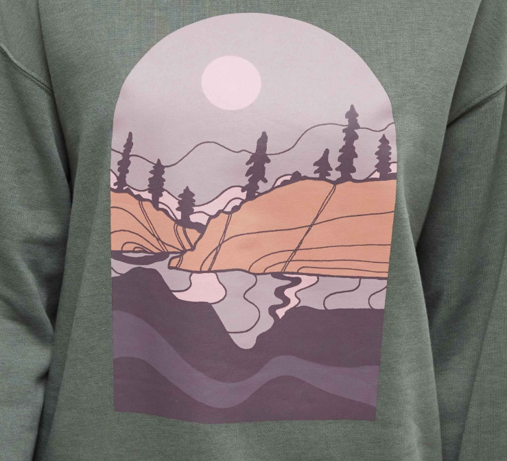 Tentree Emerald Edge Crew