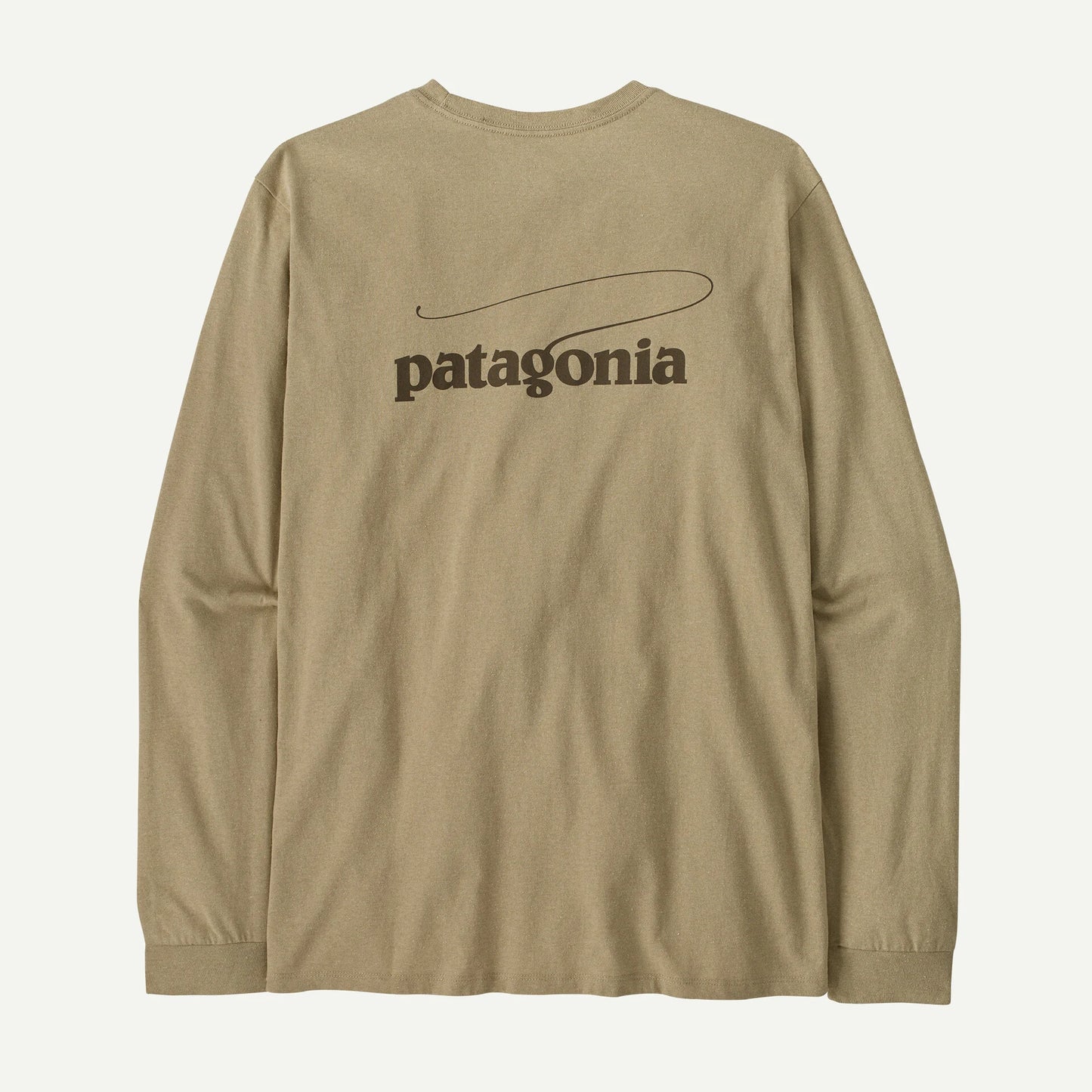Patagonia Long Sleeve Casting Logo Responsibili - T