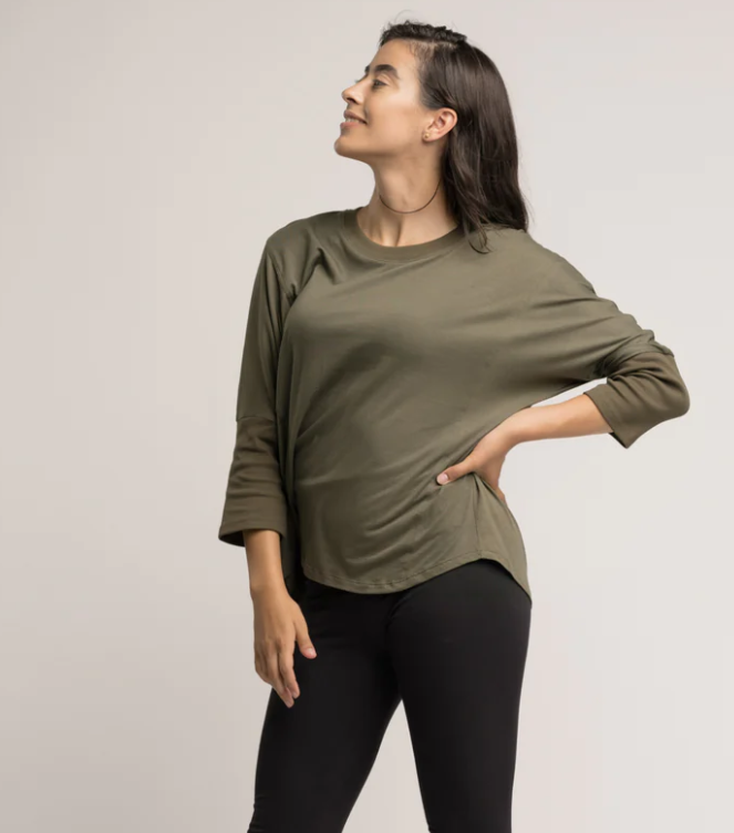 The Good Tee Relaxed Fit Eco Batwing Tee