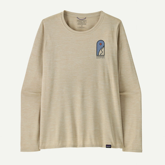 Patagonia Long Sleeve Capilene Cool Daily Graphic Shirts - Lands