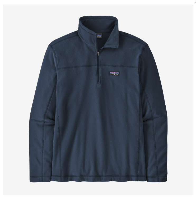 Patagonia Micro D Fleece Pullover 1/4 Zip