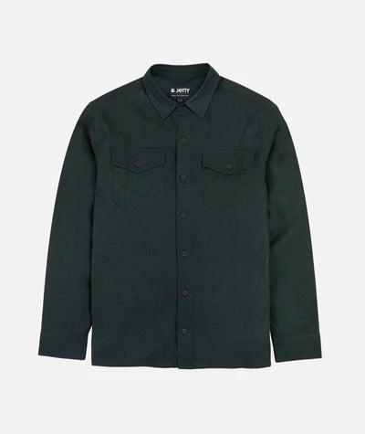 Jetty Supply Noah Long Sleeved Linen Shirt