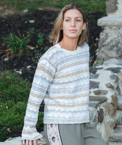Jetty Lockwood Pointelle Sweater