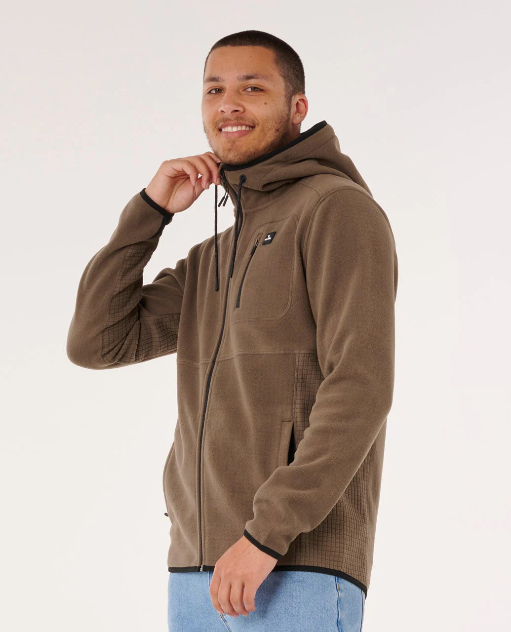 Rip Curl Departed Polar Fleece Zip Jacket