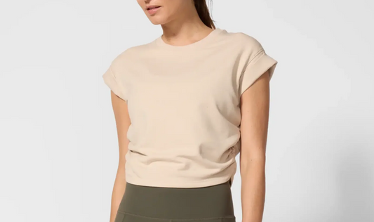 MPG Sport Serene Ruched Side Sleeveless Top