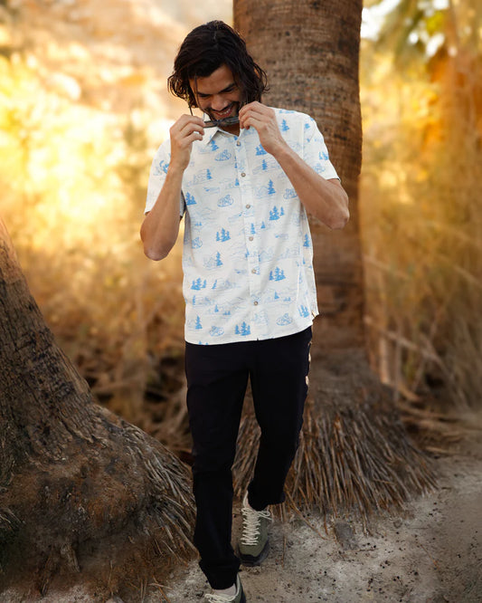 Tentree Redwood Short Sleeve Shirt