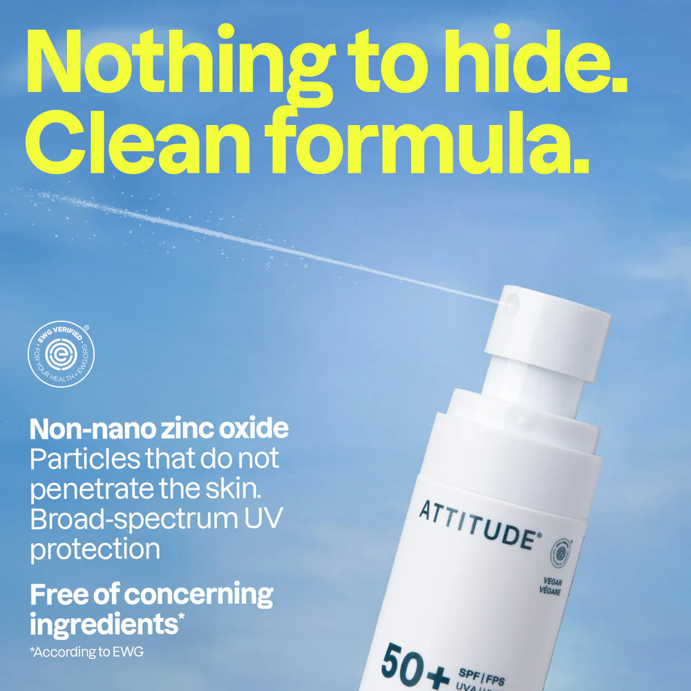 Attitude Sunly Lightweight Mineral Lotion - Sensitive Skin