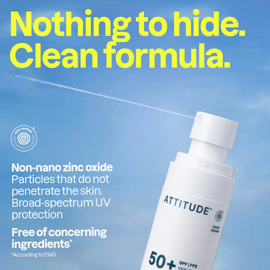 Attitude Sunly Lightweight Mineral Lotion - Sensitive Skin