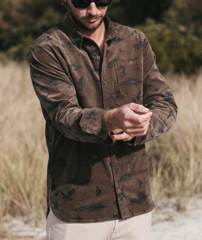 Jetty Supply Shoals Corduroy Shirt