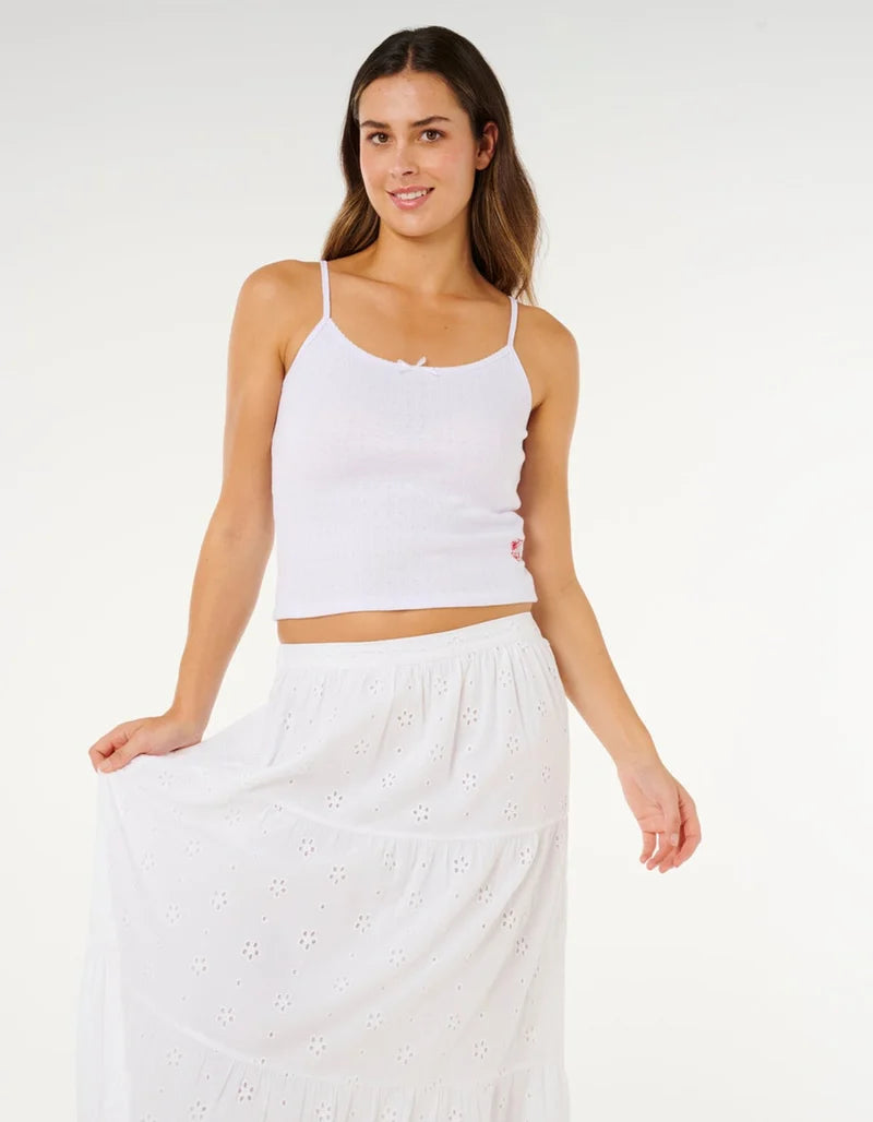 Rip Curl Oasis Broderie Maxi Skirt